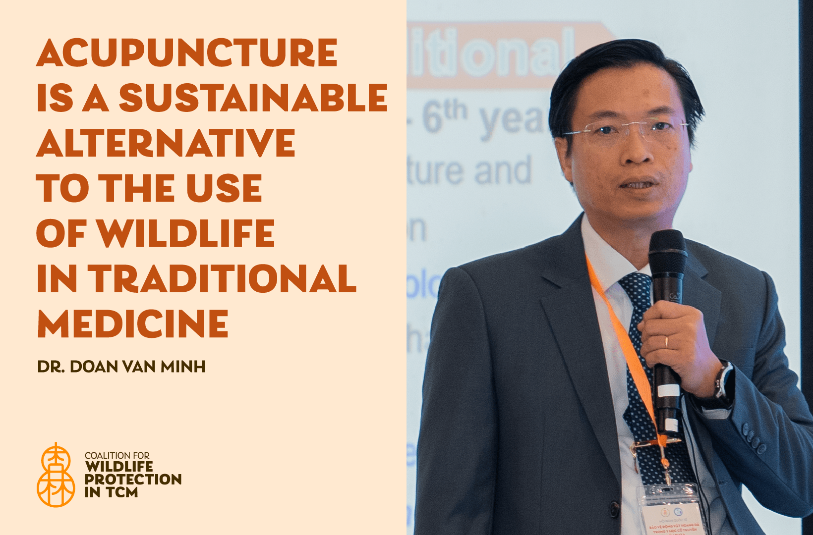 Dr. Doan Van Minh: Acupuncture is a sustainable alternative to the use of wildlife in traditional medicine.